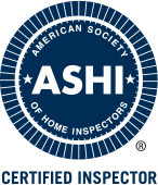 Edward Inspections is certified by ASHI, the American Society of Home Inspectors.